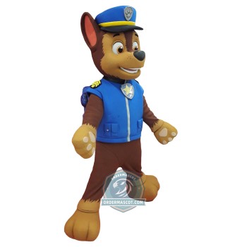 Deluxe Paw Patrol Chase Mascot Costume