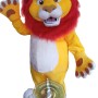 Deluxe Red Hair Lion Mascot Costume