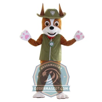 Affordable Paw Patrol Rocky Dog Mascot Costume