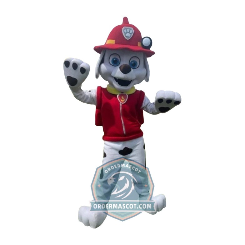 Cute Paw Patrol Marshall Dog Mascot Costume