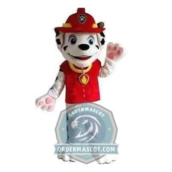 Affordable Paw Patrol Marshall Dog Mascot Costume