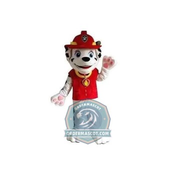 Affordable Paw Patrol Marshall Dog Mascot Costume