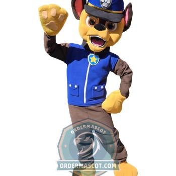Affordable Paw Patrol Chase Dog Mascot Costume