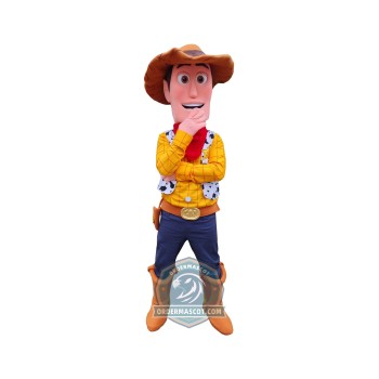 Happy Cowboy Woody Mascot Costume