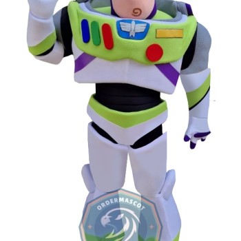 Friendly Buzz Lightyear Mascot Costume