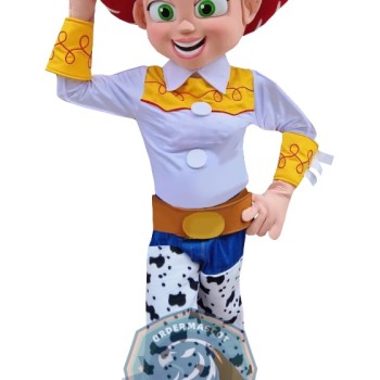 Friendly Jessie Cowgirl Mascot Costume