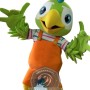 Cute Green Bird Mascot Costume