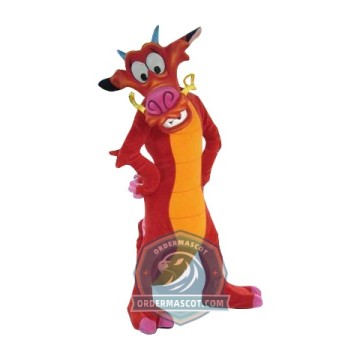 Mushu Dragon Mascot Costume