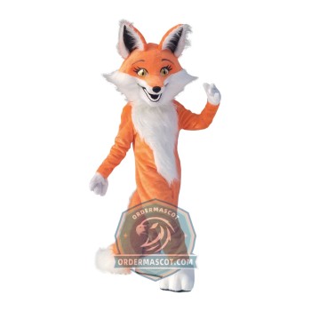 Deluxe Cute Fox Mascot Costume