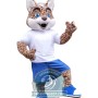 Deluxe Bobcat Mascot Costume