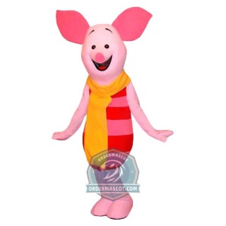 Piglet Winnie The Pooh Mascot Costume