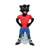 Realistic Sport Panther Mascot Costume
