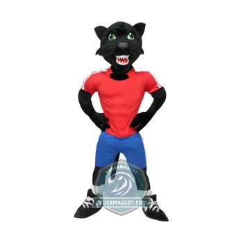 Realistic Sport Panther Mascot Costume