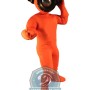 Orange Astronaut Mascot Costume