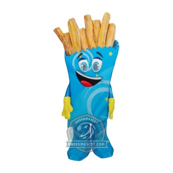 Realistic French Fries Mascot Costume