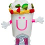 Friendly Lightweight Ice Cream Mascot Costume