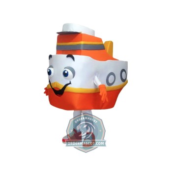 Steamship Mascot Costume