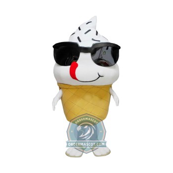Cute Ice Cream Mascot Costume