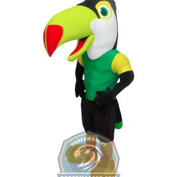 Cute Toucan Mascot Costume