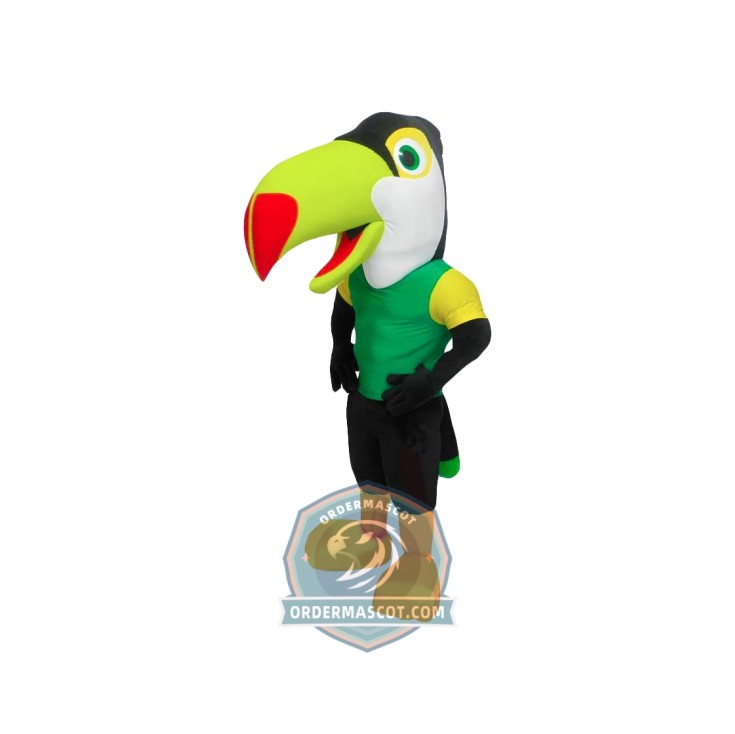 Cute Toucan Mascot Costume