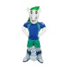 Sport White Horse Mascot Costume