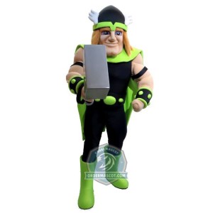 Thunder Thor Mascot Costume