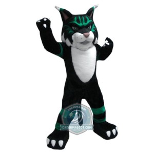 Deluxe Realistic Wildcat Mascot Costume