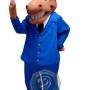 Police Moose Mascot Costume