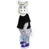 Deluxe Zebra Mascot Costume