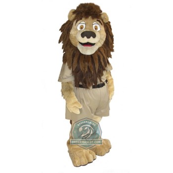 Realistic Friendly Lightweight Lion Mascot Costume