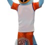 Sport Blue Eagle Mascot Costume For Adult