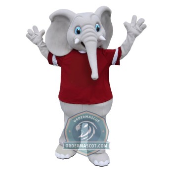 Realistic Elephant Mascot Costume For Adult