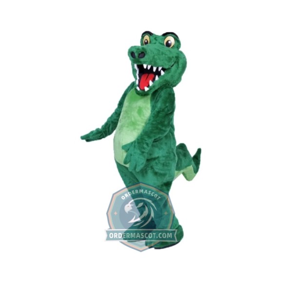 Friendly Lightweight Alligator Mascot Costume